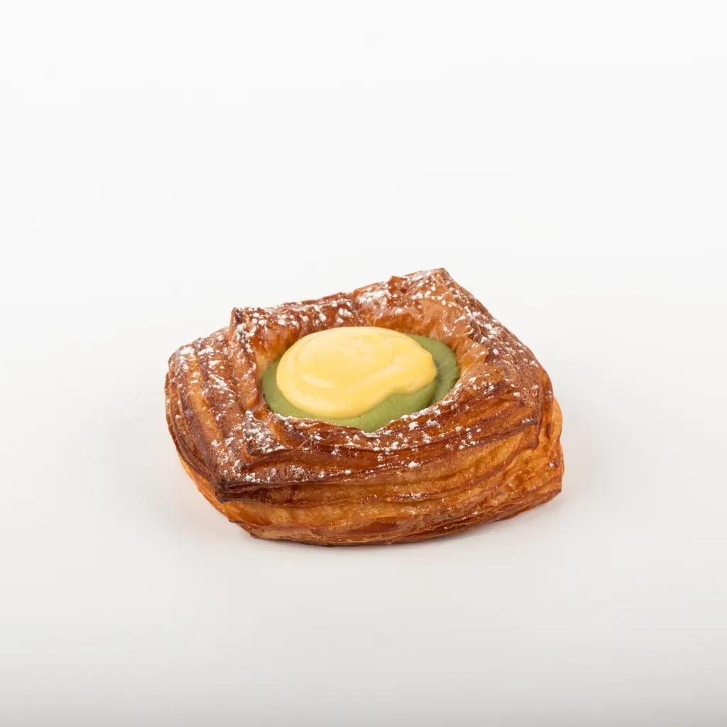 Matcha & Passion Fruit Danish