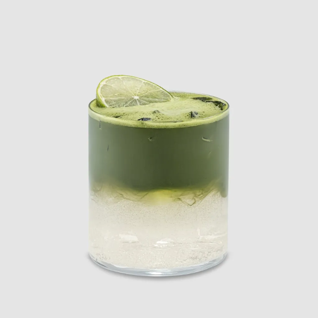 Matcha Lychee Fizz